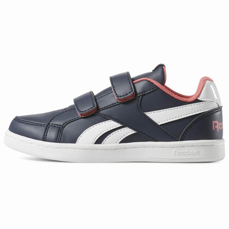 Reebok Royal Prime Alt Tenisky Dievcenske - Námornícka Modrá/Biele/Svetlo Ruzove LB5776JU